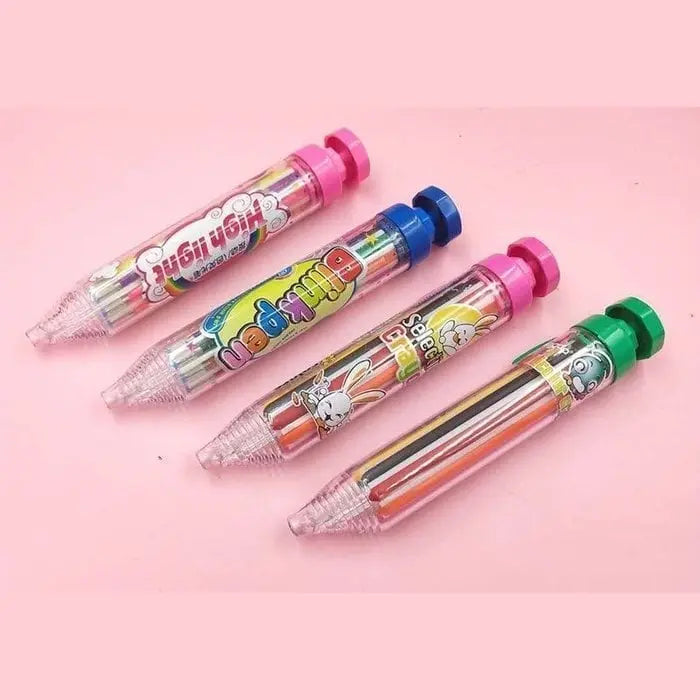 Vibrant 8 Color Pencil Set