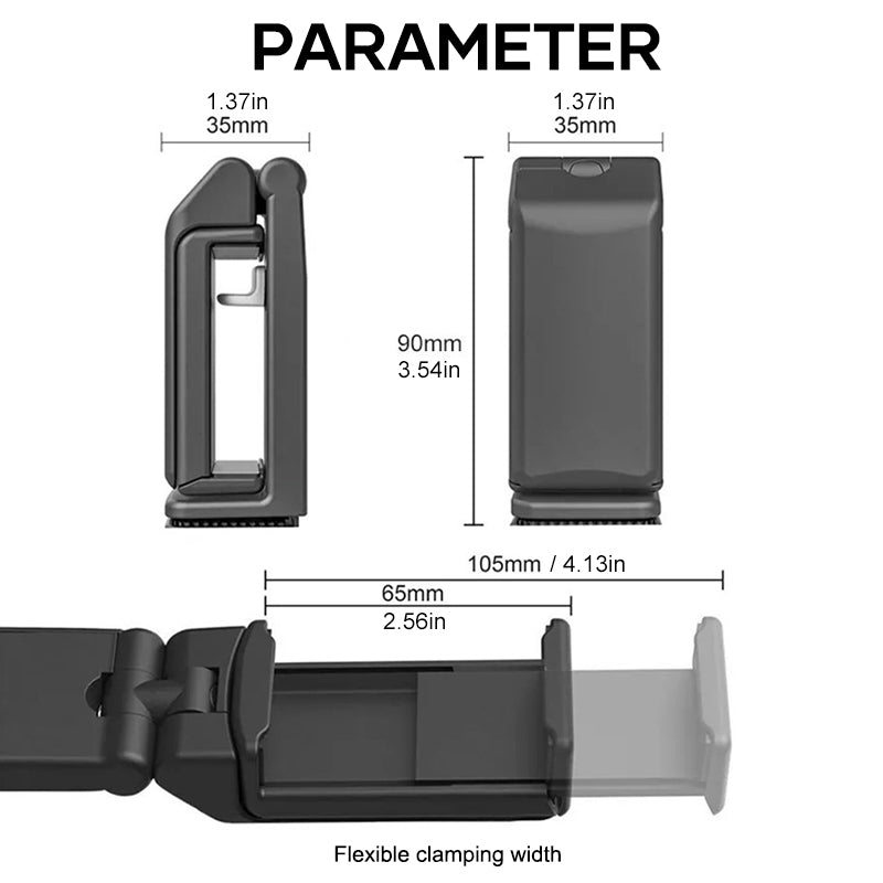 Flexible Rotating Cell Phone Stand