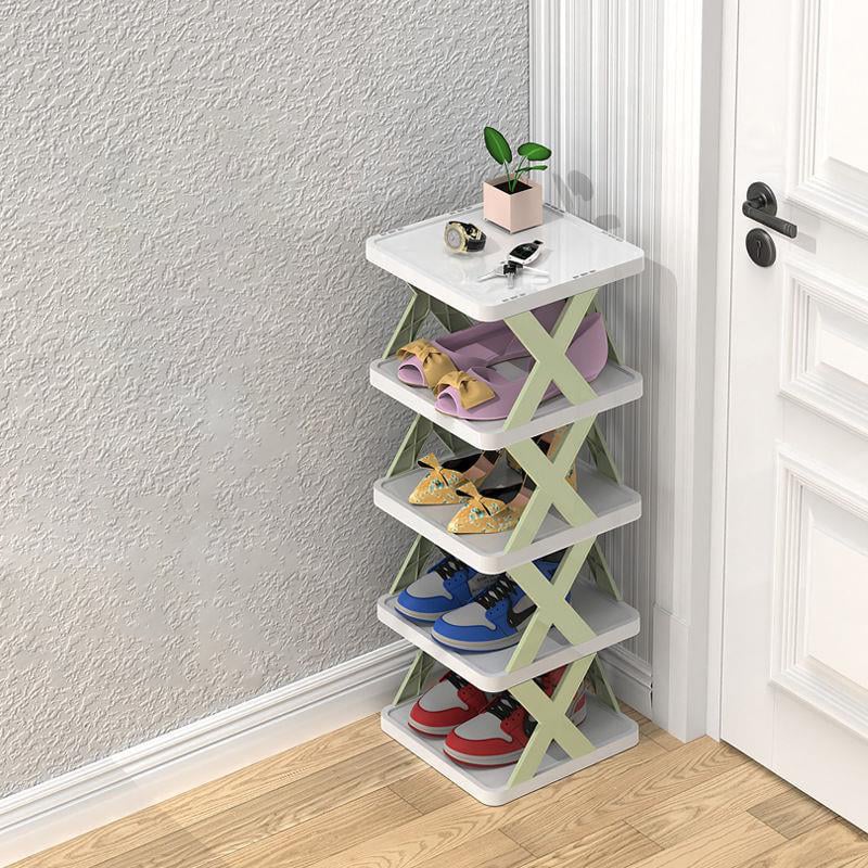 Compact 3-Tier Stackable Shoe Organizer