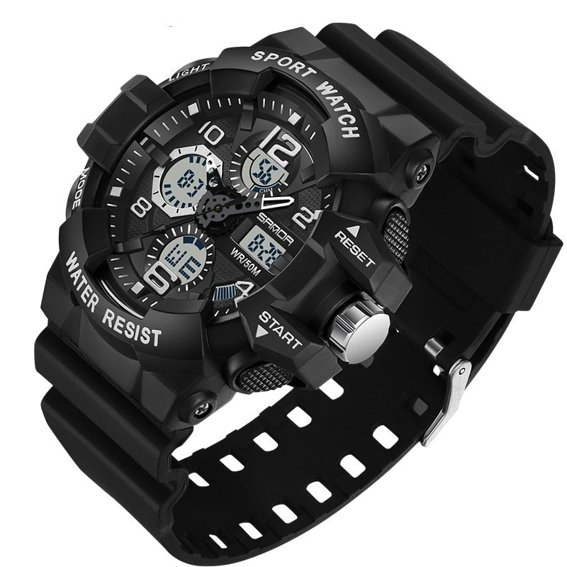 Tough Waterproof Tactical Digital Watch