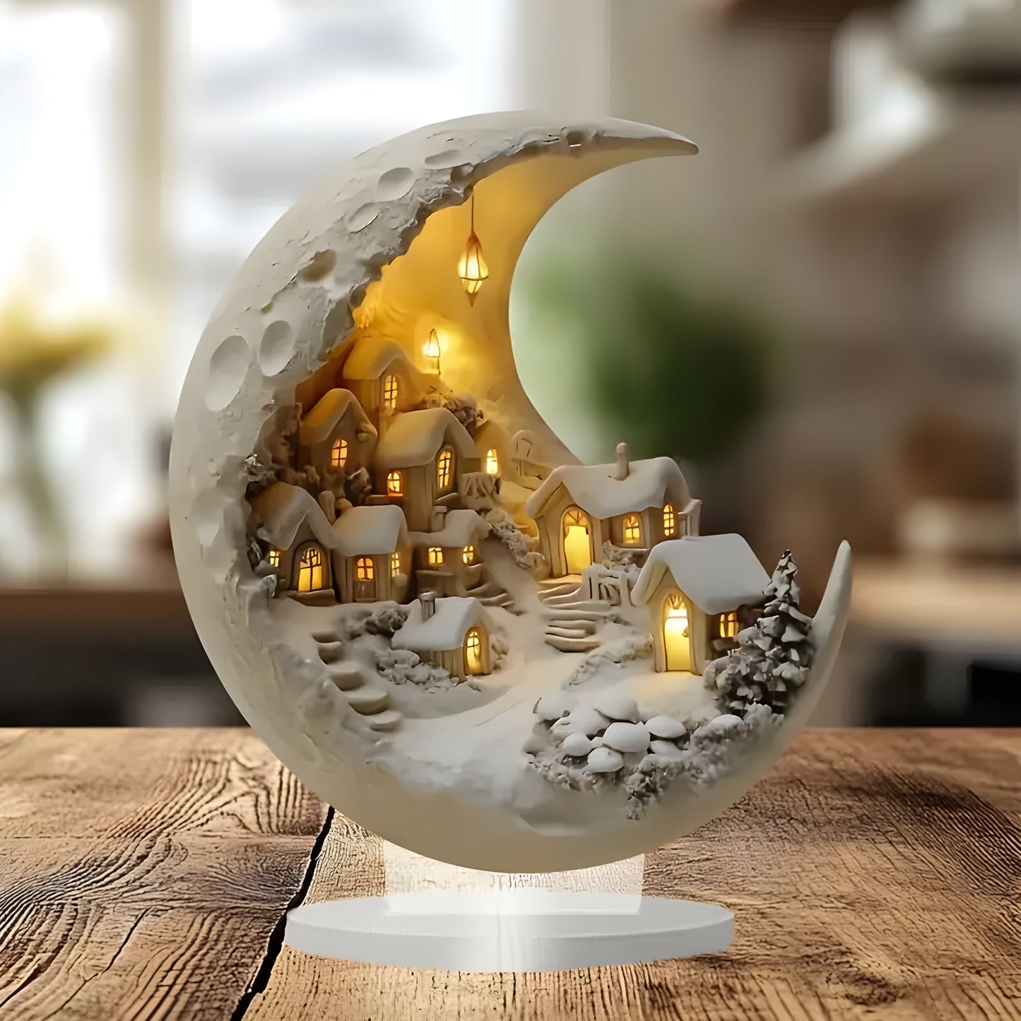 Beautiful Moon Glow City Decoration