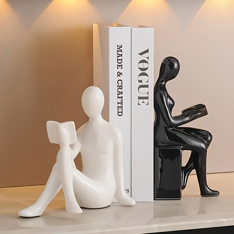 Modern Ceramic Decorative Bookends