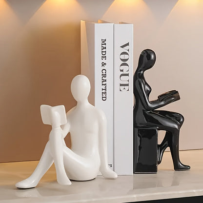 Modern Ceramic Decorative Bookends