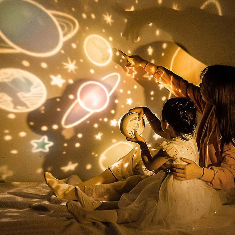 Cosmic Night Sky Projector with Music