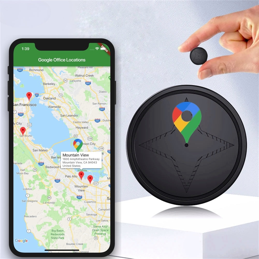 Compact GPS Car Tracker Waterproof Magnetic Device