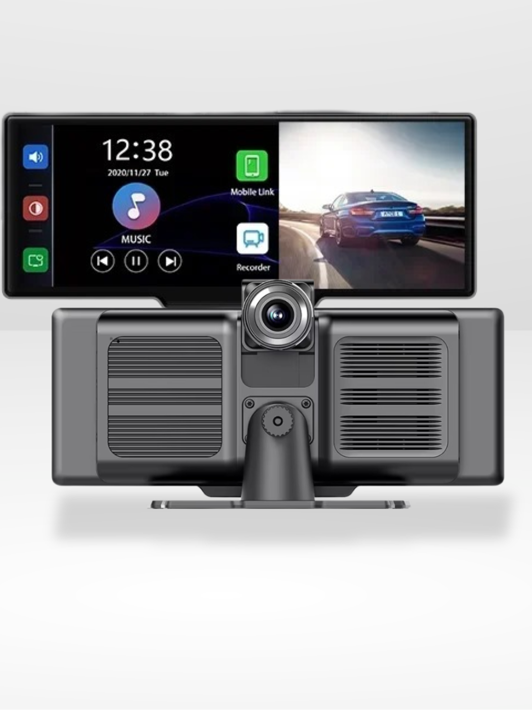 Large 10.1 Wireless CarPlay Touchscreen Display