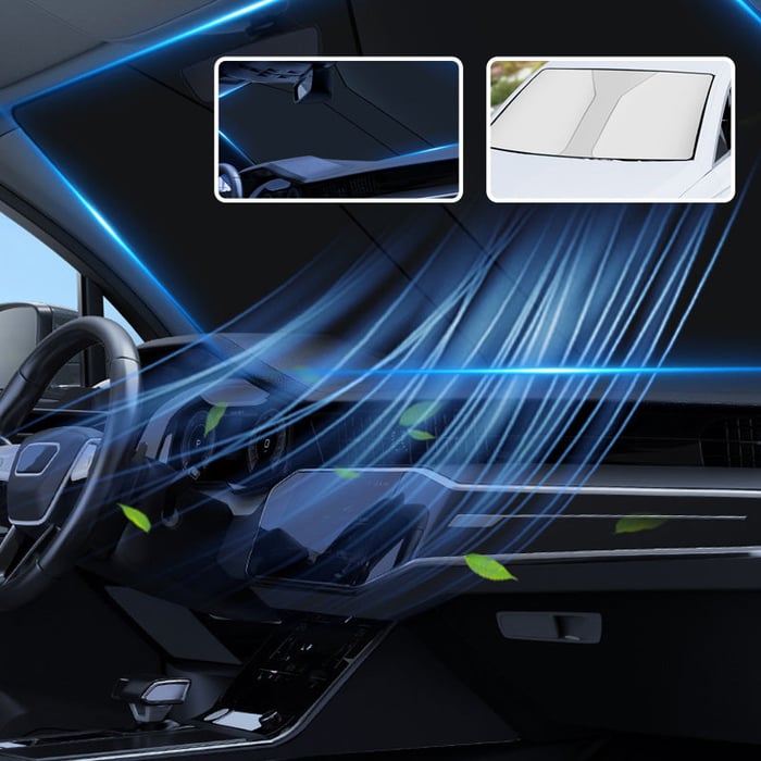 Smart Window Film for Sun Heat Protection