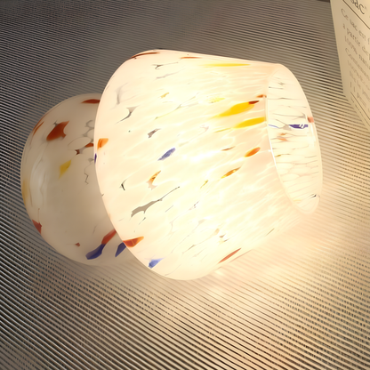 Unique Artisan Glass Table Lamp