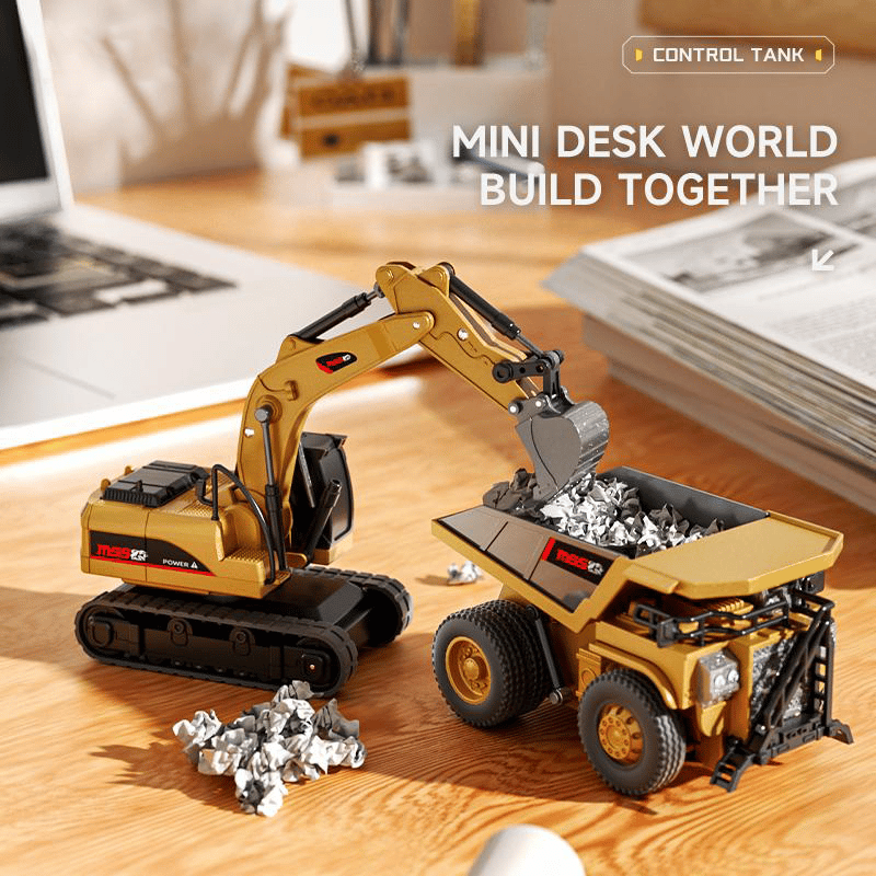 Befez BuildMaster Mini RC Set Kids Remote Control Trucks