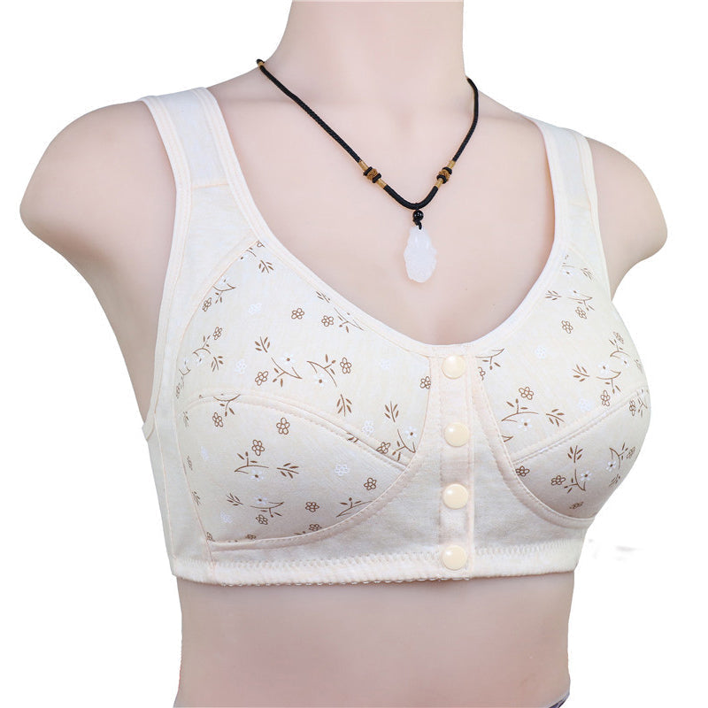Soft Front Closure Supportive Bra