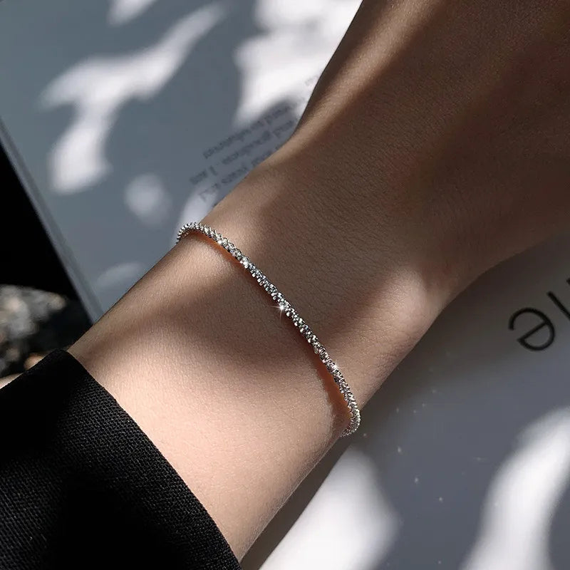 Luxurious Sterling Silver Cuff Bracelet - Befez