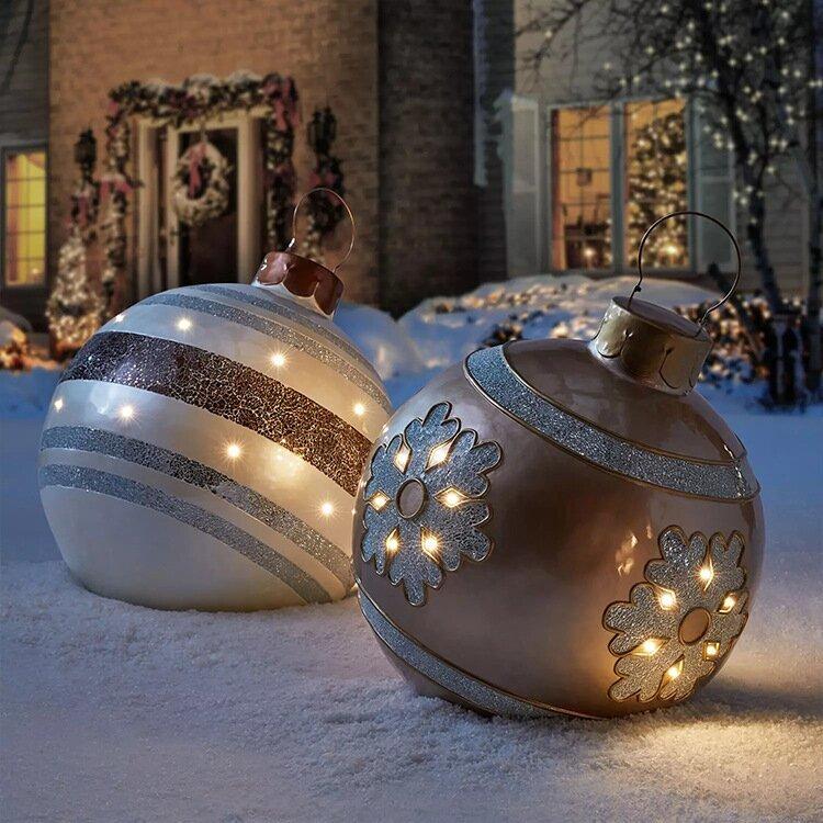 Befez | Festive Outdoor Blow Up Christmas Ball Decoration