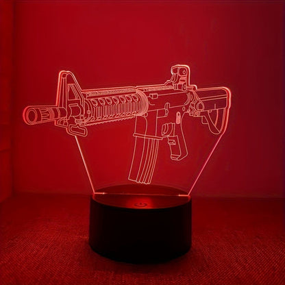 Sleek 3D LED Touch Desk Lamp