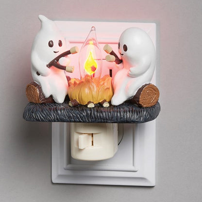Cozy Electric Fireplace Lamp
