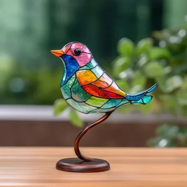 Beautiful Handmade Glass Bird Figurines - Befez