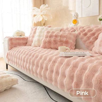 Plush Sofa Throw Blanket for Cozy Living Room Decor