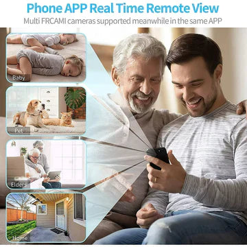Compact Portable Wi-Fi Security Camera