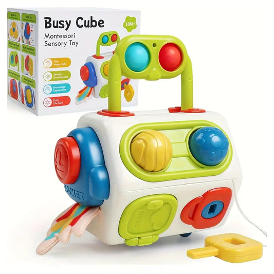 Colorful Learning Cube Toy for Baby Development - Befez