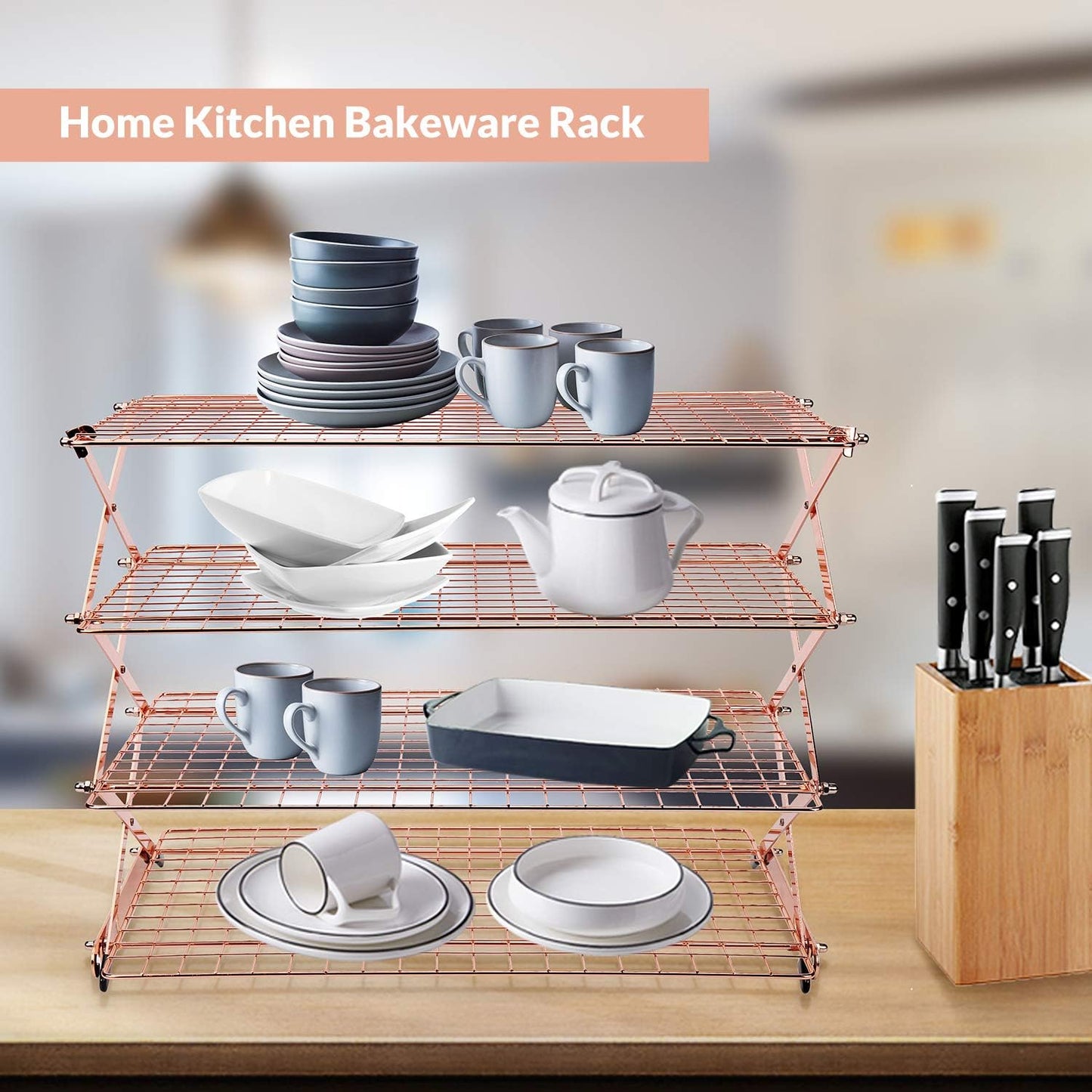 Compact Fast Cooling Baking Rack