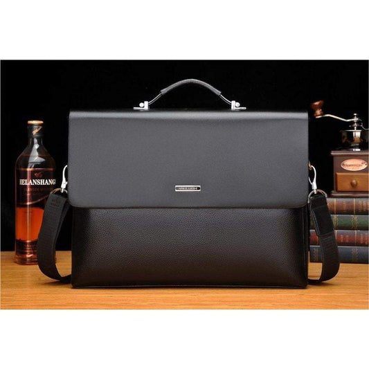 Professional Executive Mens Leather Laptop Bag - Befez