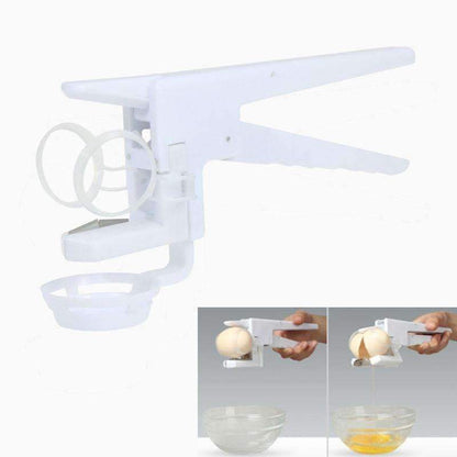 Easy Egg White Separator Handheld Cracker Tool