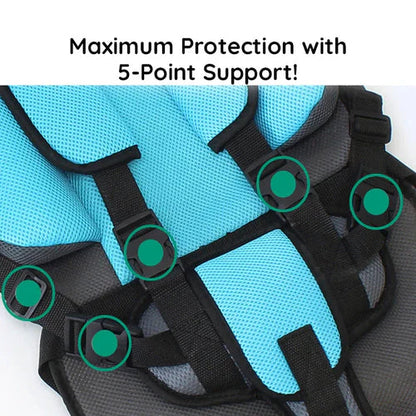 Compact Folding Kids Car Booster Seat