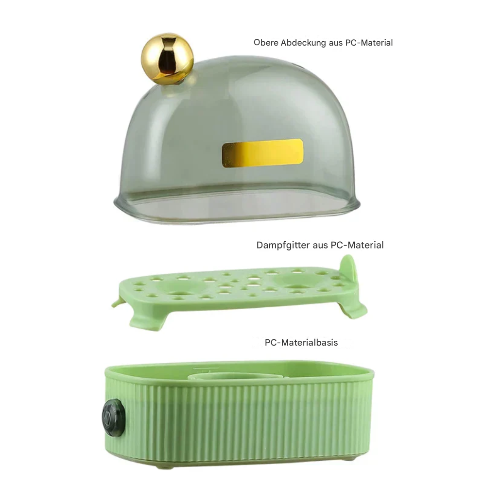 Small Electric Egg Boiler For 2 Eggs Automatic Shut Off