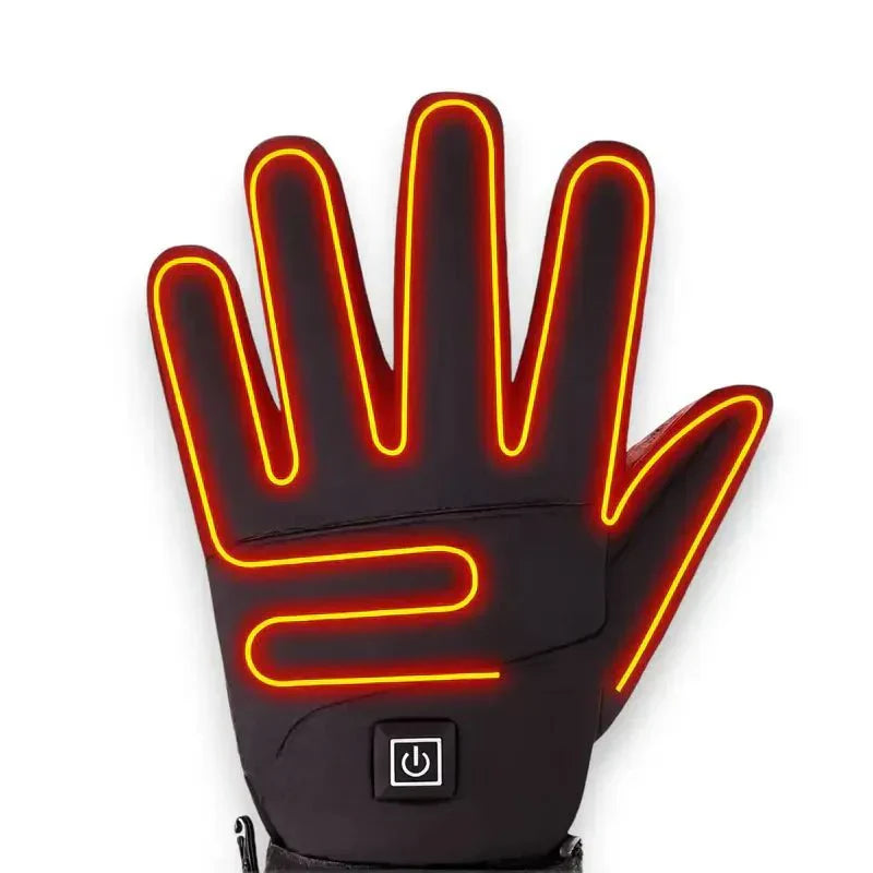Warm Touchscreen Waterproof Heated Gloves for Men Women