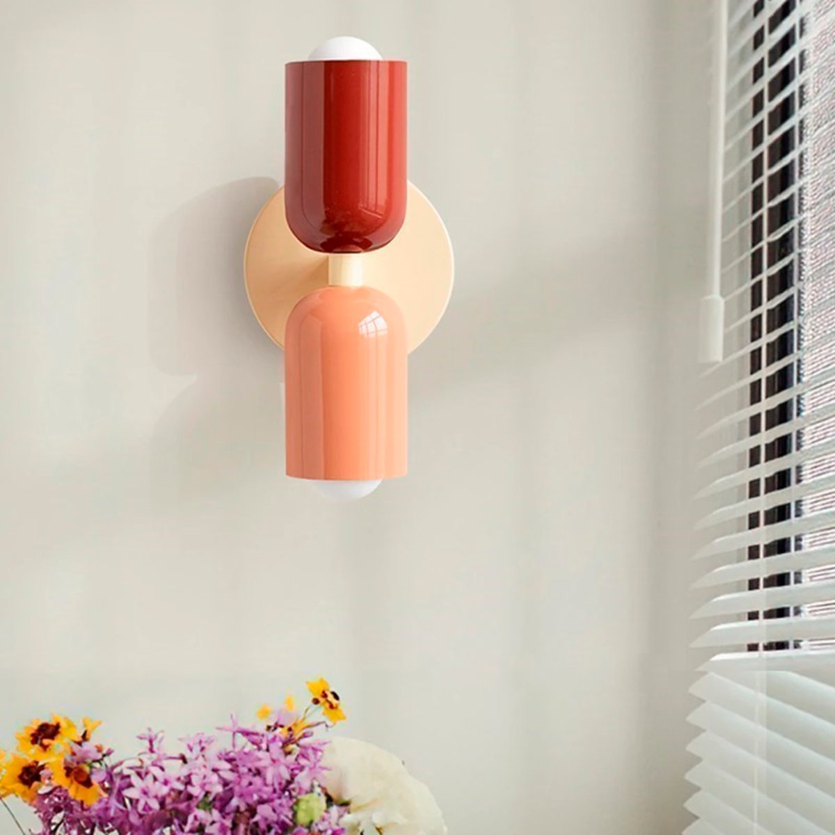 Contemporary Nordic Style Metal Wall Lamp