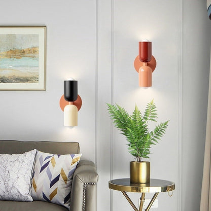 Contemporary Nordic Style Metal Wall Lamp