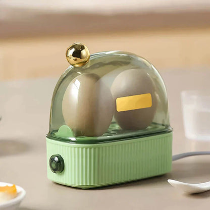 Small Electric Egg Boiler For 2 Eggs Automatic Shut Off