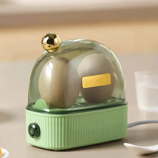 Small Electric Egg Boiler For 2 Eggs Automatic Shut Off