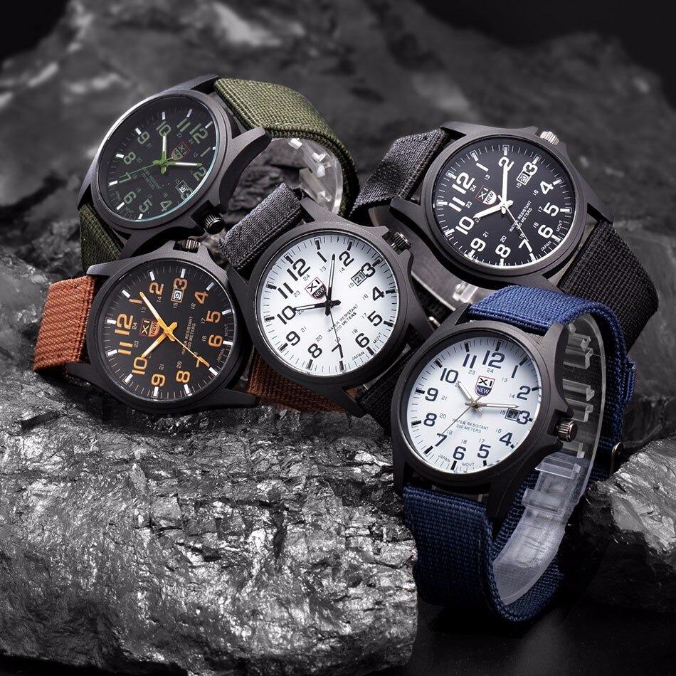 Rugged Outdoor Wristwatch - Military Tactical Watch