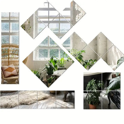 Befez | 3D Mirror Wall Decals - Stylish Home Decor