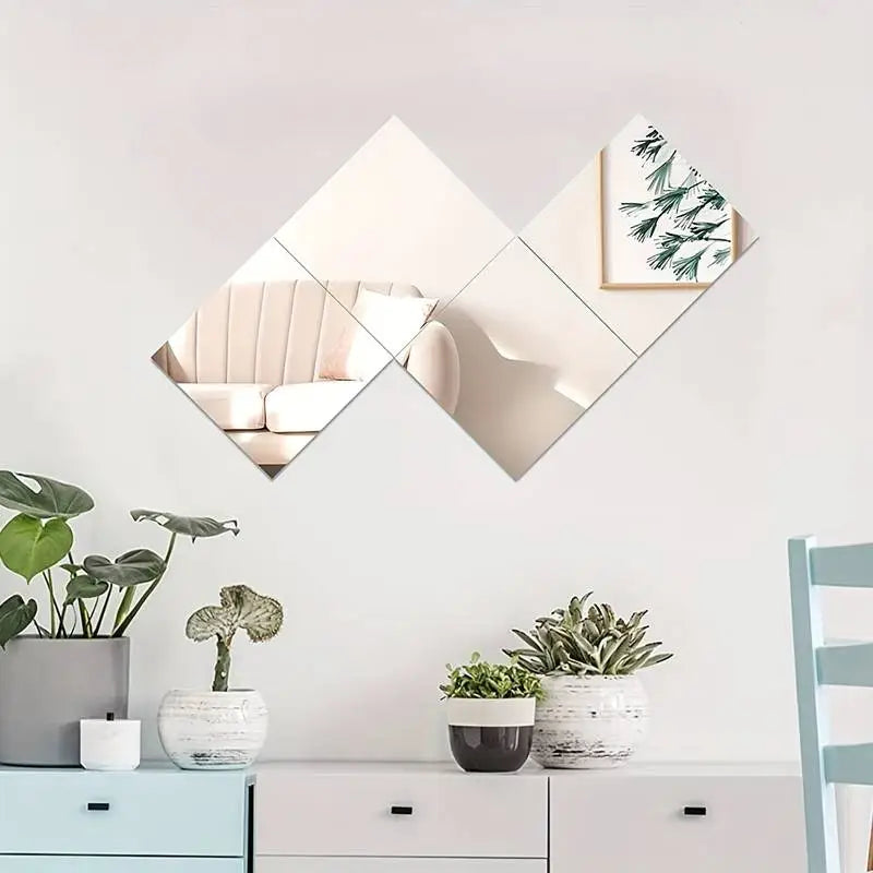 Befez | 3D Mirror Wall Decals - Stylish Home Decor