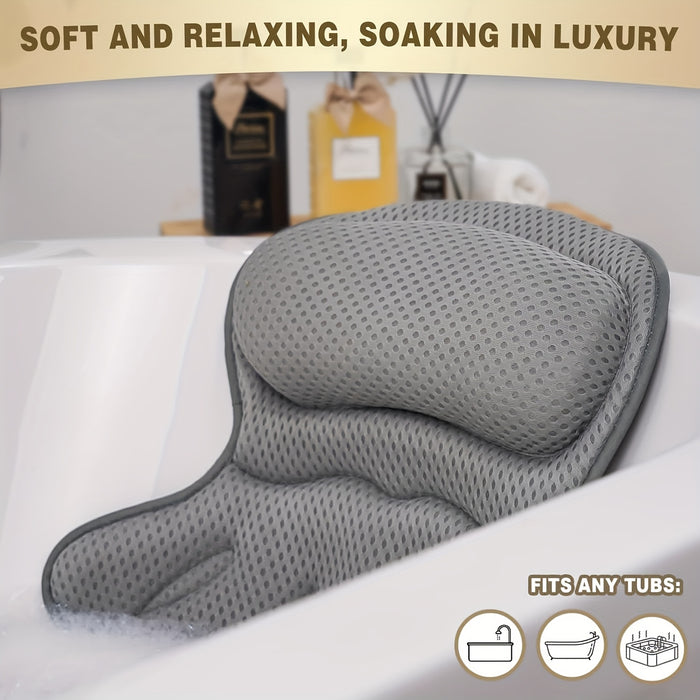 Comfortable Bath Pillow Spa Support Cushion