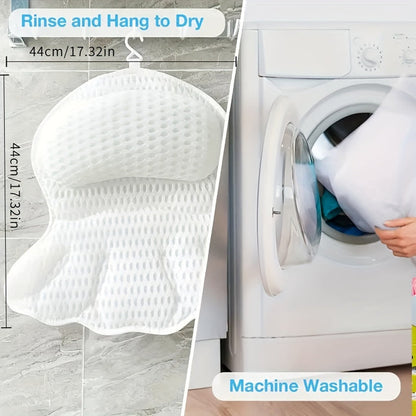 Comfortable Bath Pillow Spa Support Cushion