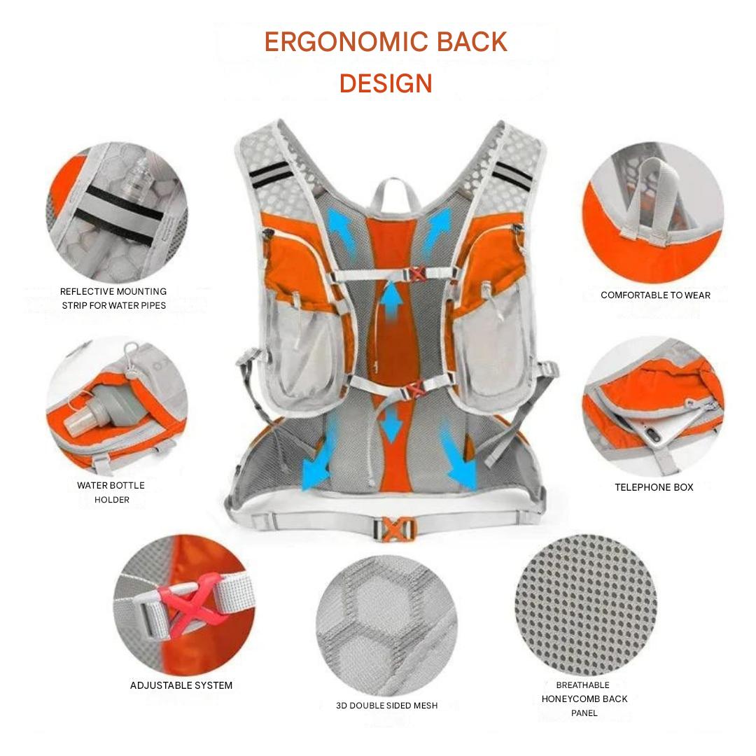 Befez Waterproof Hiking Backpack with Hydration System