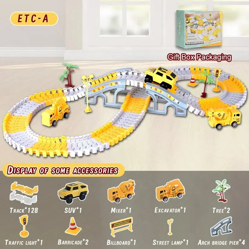 Exciting Racing Track Set with Cars