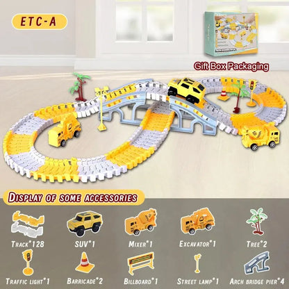 Exciting Racing Track Set with Cars