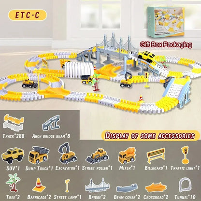 Exciting Racing Track Set with Cars