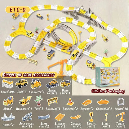 Exciting Racing Track Set with Cars