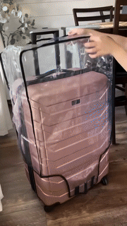 Clear Protective Travel Luggage Cover