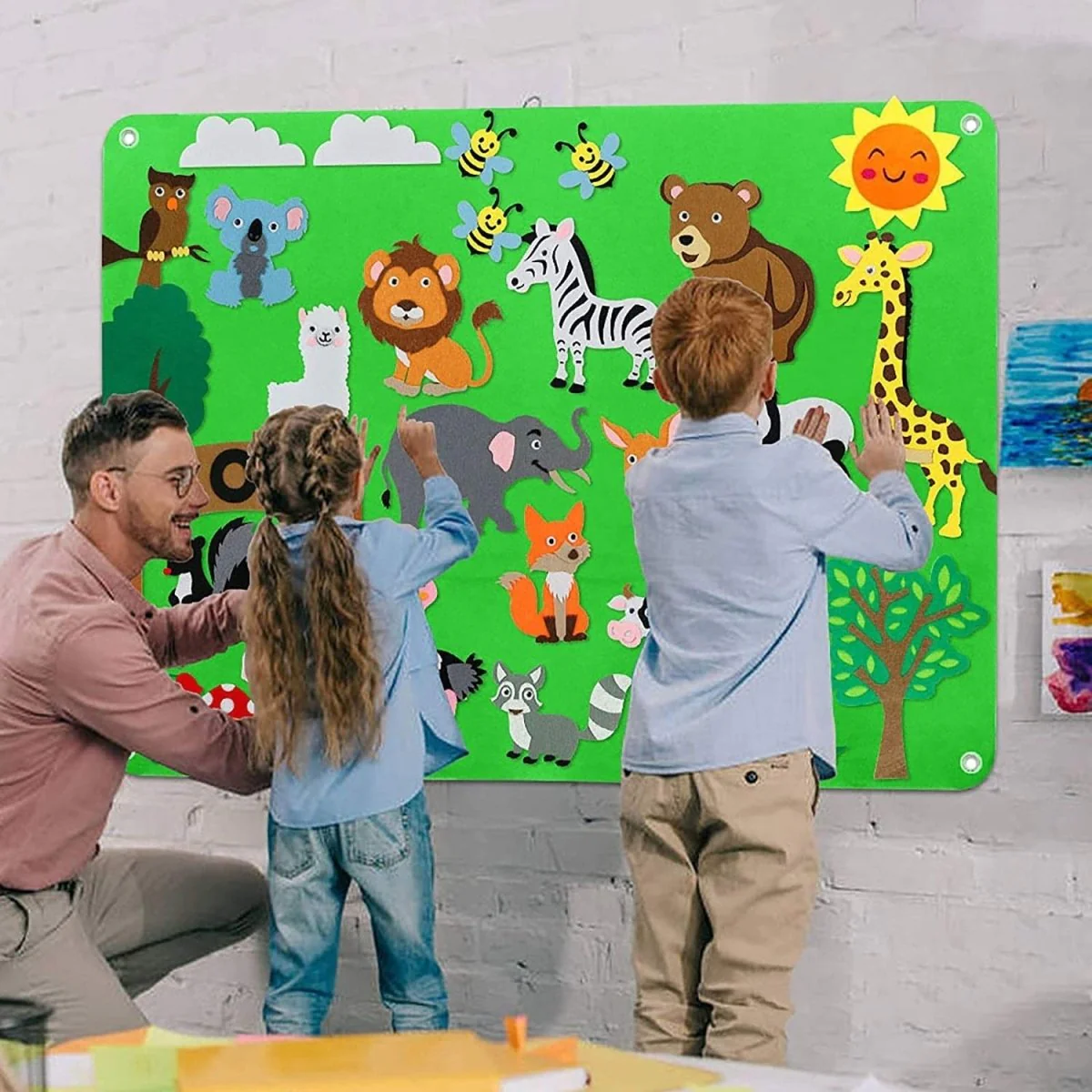 Educational Felt Play Mats - Befez