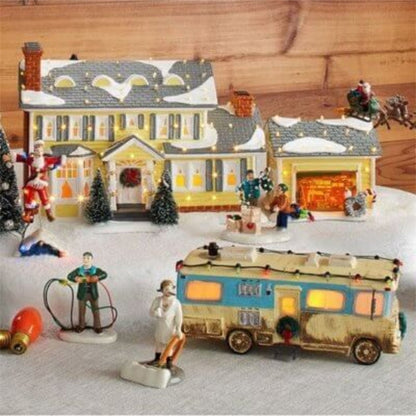 Festive Musical LED Christmas House