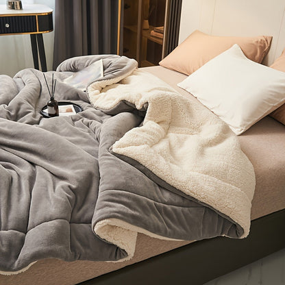 Soft Plush Double Layer Fleece Blanket