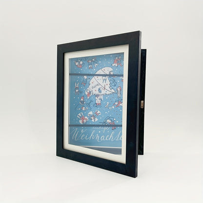 Fun Kids Picture Frame Wooden Border