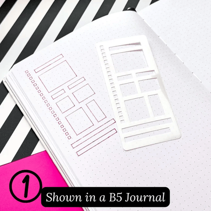Befez CraftMaster FlexiLine Planner Organizer Stickers