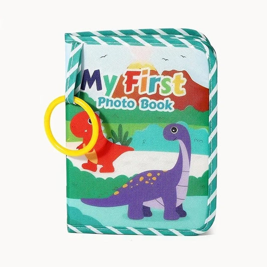 Baby's First Photo Album with Shatterproof Mirror - Befez