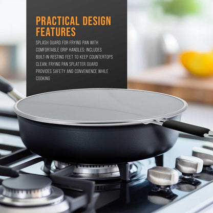 Premium Metal Cookware Splatter Guard